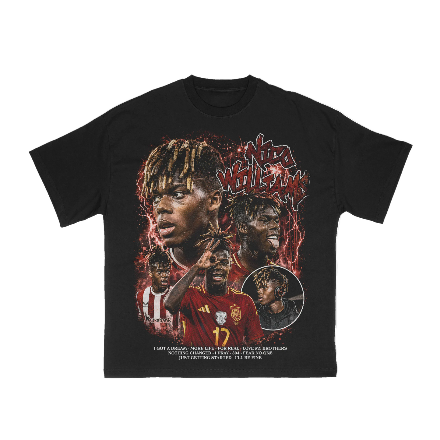 Spain World Cup Nico Williams Tee